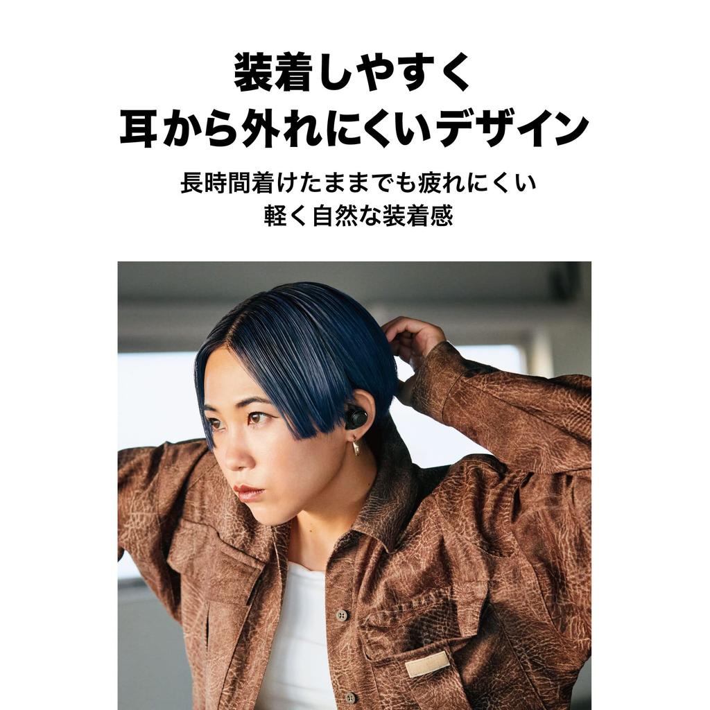 Audio-Technica ATH-CKS50TW BG Wireless Earphones Bluetooth  Wireless Earphones Noise Canceling Heavy Bass  Up to Approx. 50 Hours Playback  20 Hours P