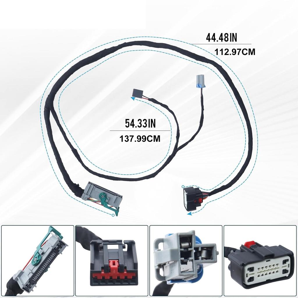 16 Pin Jump Seat To Full Center Console Conversion Harness Replacement Conversion Wiring Harness Auto Part Easy Install
