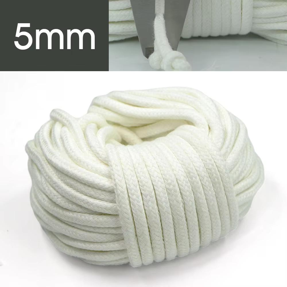4/5/6mm 5M Automatic Watering Absorbent Wicks Rope Holiday Accessories Flower Pot DIY Device System Pot Dripping Acrylic Cotton