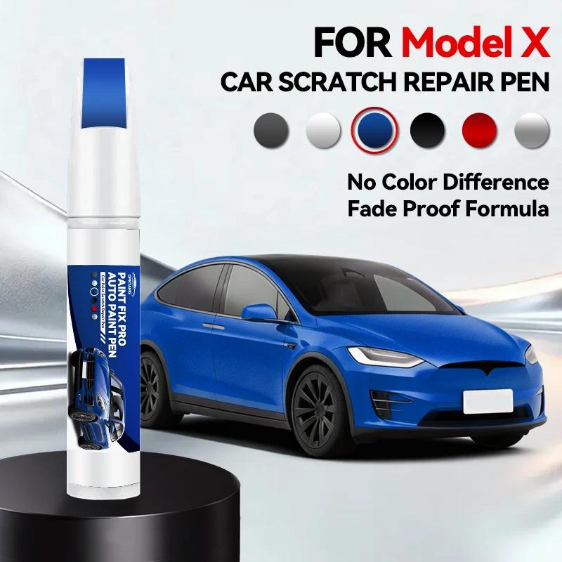 Car Exclusive Purpose Car Scratch Paint Pen Deep Scratch Repair Removal For Tesla Model X White Black Red Silver Blue Grey Scrat
