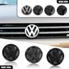 Valve Stems Caps For Volkswagen VW Transporter T5 2010-2015 Car Front Hood Grill Emblem Cover Rear Trunk Badge Sticker Auto Exte Va4