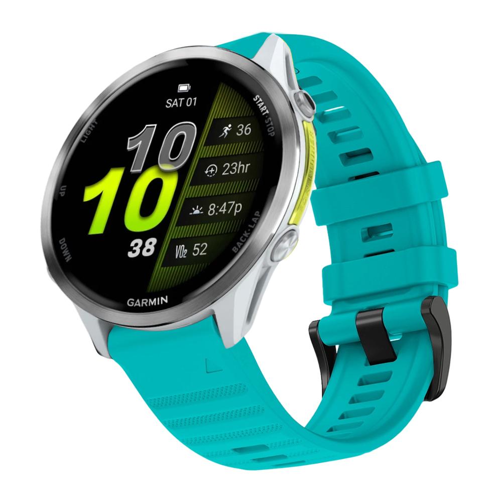 Silicone Watch Strap for Garmin Forerunner 970/965/955 Water-proof/Lightweight/Comfortable Outdoor Band for 22/26mm Quick Fit