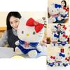 Adorable Navy Hello Kitty Plush Doll Soft Toy For Girls Cute Collectible Gift 40cm To 80cm Sizes
