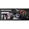 SucceBuy Air Impact Wrench Up to 5175 ft-lbs Beast Reverse Torque Output Pneumatic Impact Gun Anvil for  Repairs and Maintenance