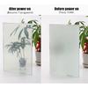21*30cm Inteligentna Folia na Szyby Okienne Personalizowana Inteligentna Folia PDLC Magiczna Przełączalna Przezroczysta Elektryczna Folia Próbka Rozmiaru A4 Do Testów