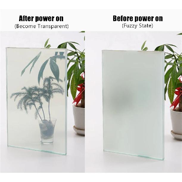 21*30cm Inteligentna Folia na Szyby Okienne Personalizowana Inteligentna Folia PDLC Magiczna Przełączalna Przezroczysta Elektryczna Folia Próbka Rozmiaru A4 Do Testów
