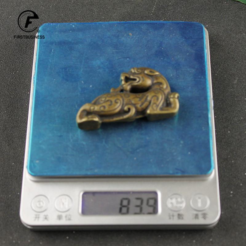 Vintage Chinese Mythological Animal Lucky Pixiu Figurines Miniatures Home Decoration Crafts Accessories Desktop Ornaments