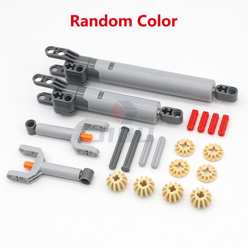 Moc Non-Toxic High-Tech Pin Conector Angrenaj Braț Ridicare Ax Panou Direcție Amortizor Acuator Liniar Kit Blocuri de Construcție Cărămizi Mindstorms
