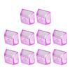 10Pcs Transparent PC Keycaps XDA Height 1U 1X Mechanical keyboard Keycaps Blank Backlit Keycaps For Cherry Switch