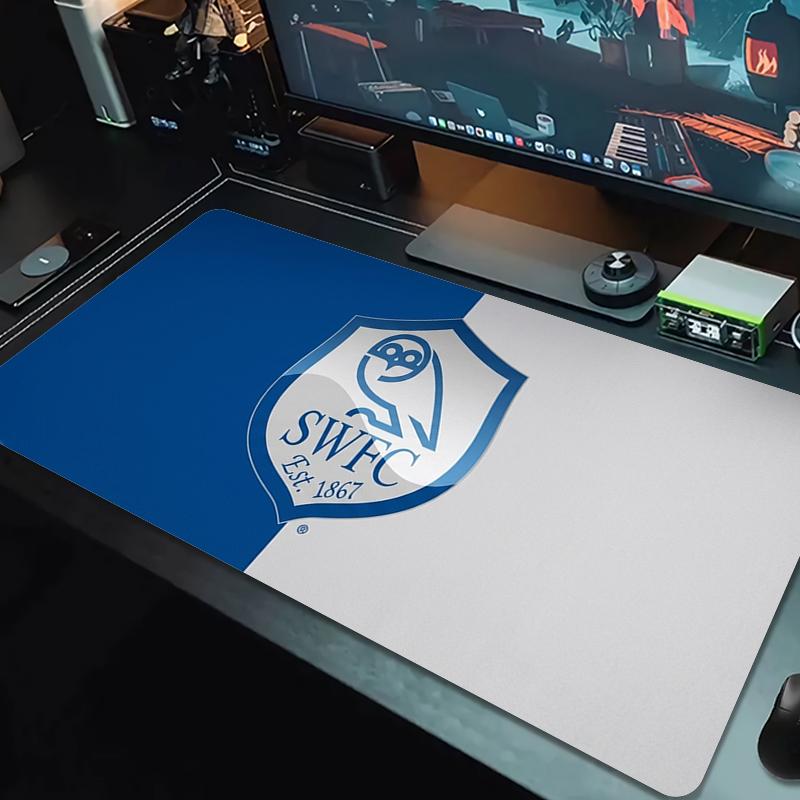 Sheffield Wednesday Mouse Pad Large Gaming Table Cushion Non-slip Laptop Tablet Big Mousepad XXL Mat Mini PC Playmat With Lock Edge_xia
