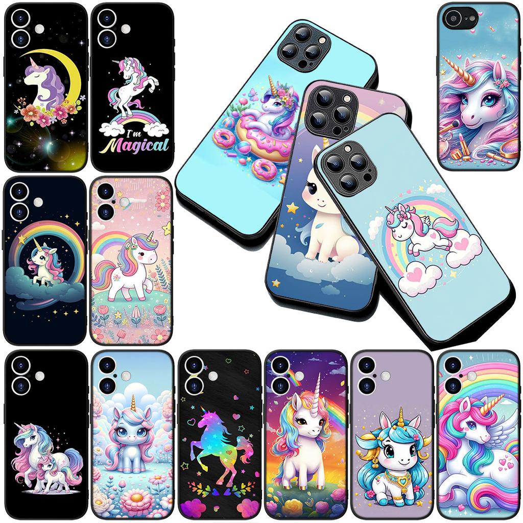 Unicorn Horse Comics Phone Cover for Motorola Moto Edge 50 30 Fusion 40 NEO Ultra Pro G35 G45 G75 G85 G35 Protective Case