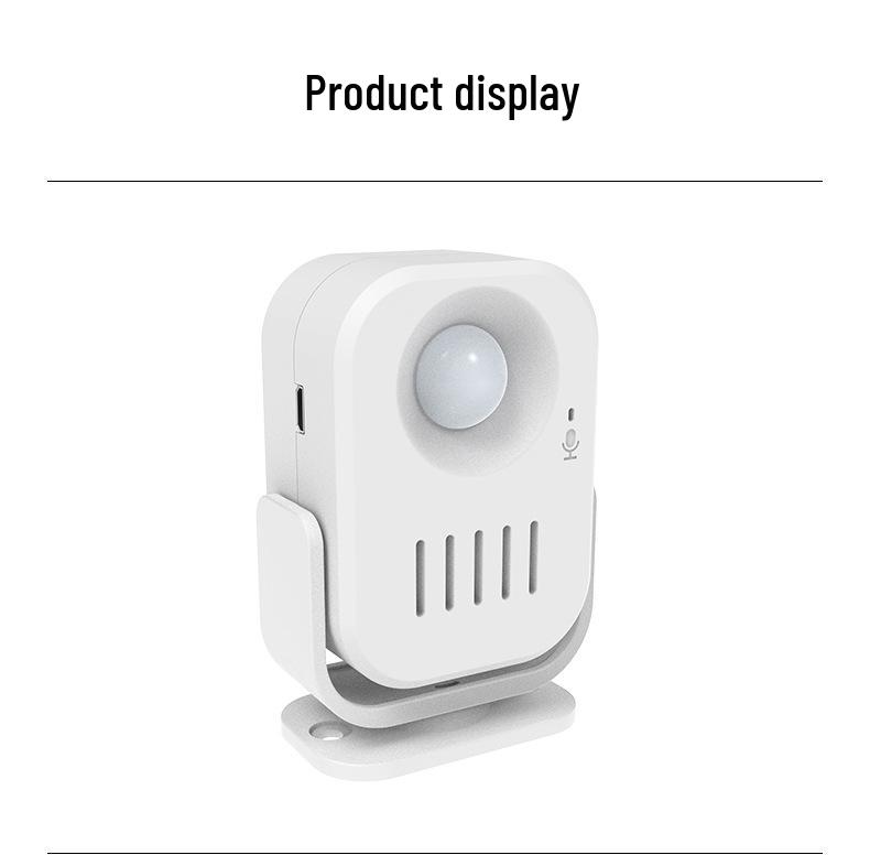 Wireless Recordable Doorbell & Welcome Sensor Alarm