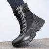 Neue Outdoor-Kampftrainings-Herren-Sneaker High Top Rutschfest Bergsteigen Reisen Freizeit Laufschuhe Für Herren