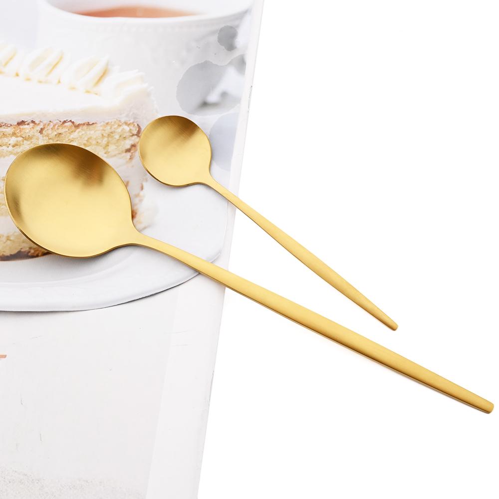 24-teiliges Luxus-Geschirrset aus schwarzem Gold, Messer, Gabel, Löffel, Besteckset mit Geschenkbox, Edelstahl-Geschirrset, Küchenbesteck, spülmaschinenfest