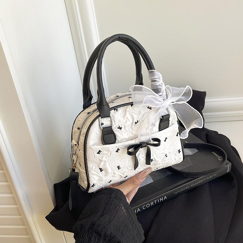 

Girl wind bag summer new high-value handbag commuter casual messenger bag Without pendant белый