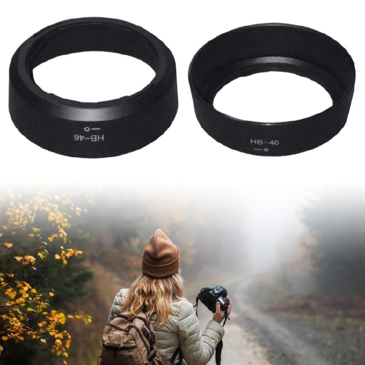 HB46 Reversible Lens Shade for f/1.8G Camera Systems Reduces Chromatic Aberrations and Provides Physical Protections
