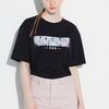 Uniqlo X Bleach Cartoon Anime Print Crew Neck T-Shirt Unisex Tops Black 466058-09