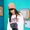 New Champion Melting Sadness Collaboration Fabric Round Bag, Crossbody Bag, Shoulder Bag Regular Unisex Green U2CACPU55