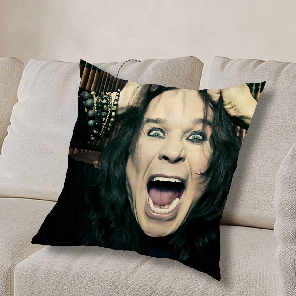 Horký kapela O-Ozzy OsbourneS Povlak na polštář Pohovka Obývací pokoj Ložnice Čelo postele Opěrka Zadní polštář Čtvercový polštář Čas na zdřímnutí
