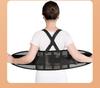 Adjustable Steel Plate Lumbar Support Corset Waist Belt Protection for Men Women-Warm Breathable Anti-Slip Back Support for