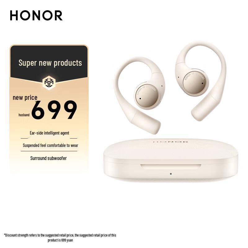 

Honor Earbuds Open-fit AI Wireless Headphones
