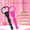 Silicone Vibrating Anal Beads Massager for Adult Sexual Health