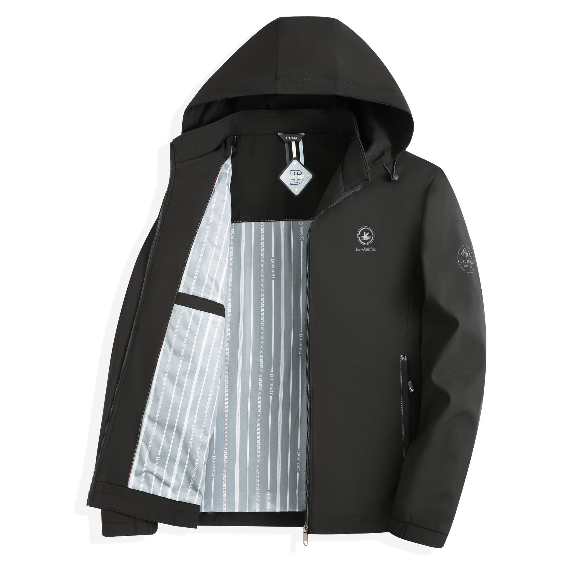 

Middle-aged and Elderly Jackets for Men In Spring and Autumn, New Style of Detachable Daddy Suit Casual Simple Versatile Top 170