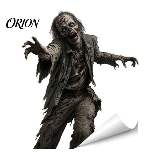 Weather Resistant Glass Ornaments Halloween Ghost Skeleton Grim Reaper Static Window Clings, Horror Break Through Spooky Theme Decals Decals,
