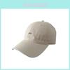 Cotton Baseball Cap With Embroidered Letters For Streetwear Men Women Spring