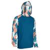 Offshore fishing shirt Men's sun protection long sleeve fishing suit UV protection mask hooded fishing suit