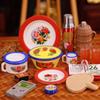 Dollhouse Chinese Style Nostalgic Simulation Model Miniature Chinese Nostalgic Scene Kitchenware Doll Accessories