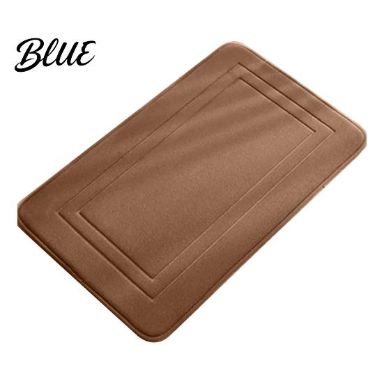 Super Absorbent Bath Water Bathroom Memory Foam Soft Non-slip Mat Ultra Quick Dry Rug Shower