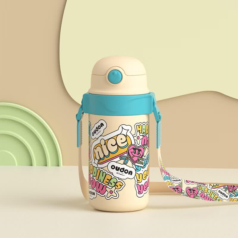 OUDON Top Player Kids Stainless Steel Thermos Cup 460ml