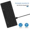 Silent Wireless Bluetooth Keyboard for iPad and Samsung S8 Tablets