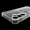 Luxury Soft Card Bag Phone Case For Samsung Galaxy S10 S20 S21 S22 S23 S24 FE Plus UItra Transparent Bumper Cover