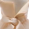 Girls' Evening Dress with 3D Flowers - Princess Catwalk Performance Costume