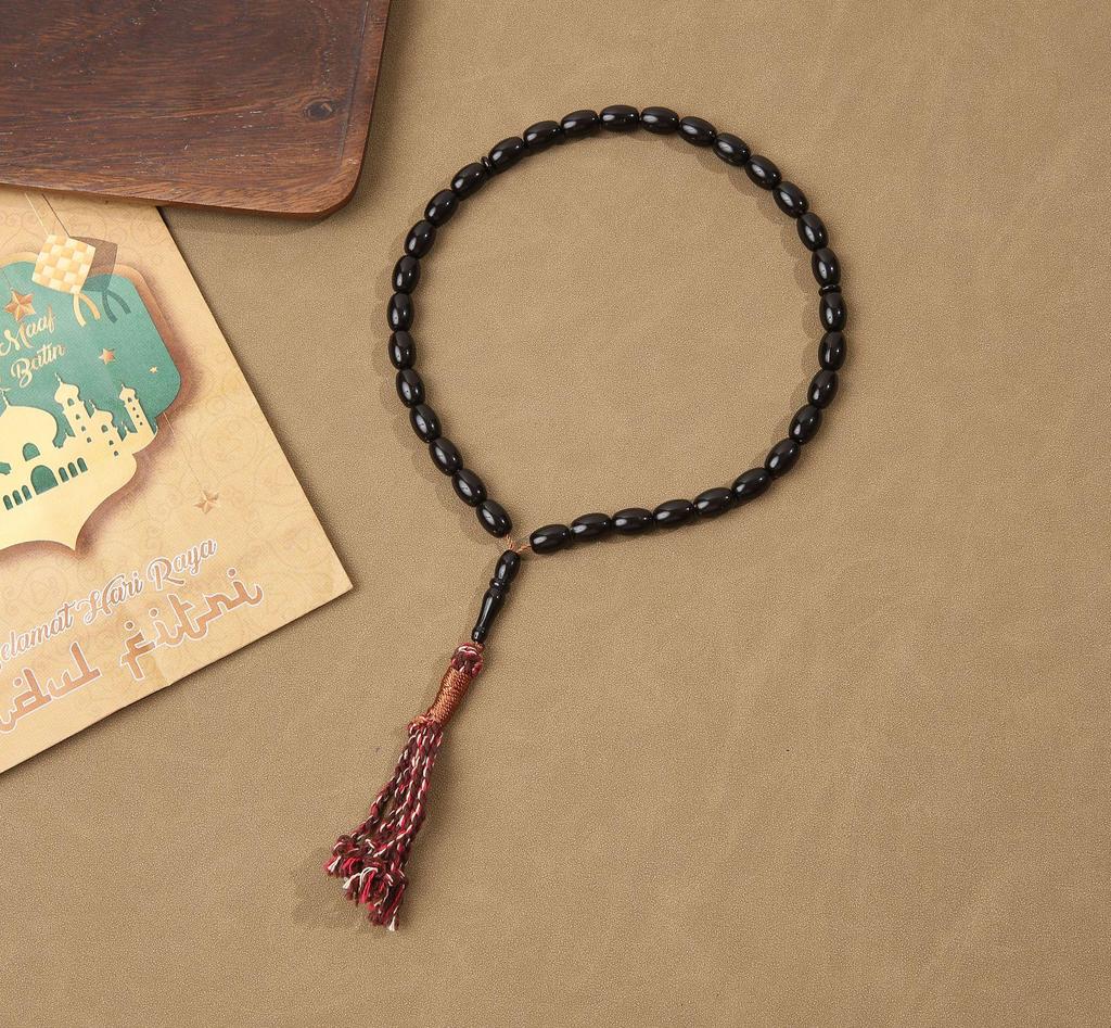 33-Perlen Bodhi Gebetsperlenarmband mit Quaste