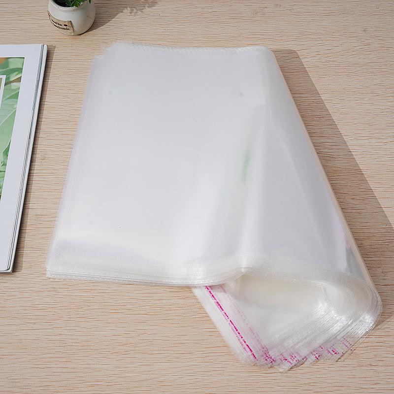 Transparent Self-Adhesive Garment Packaging Bag with Card Head