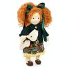 BlissfulPixie Waldorf Doll - Handmade Hanne 12" Soft Girl Plush Toy, Perfect for Kids