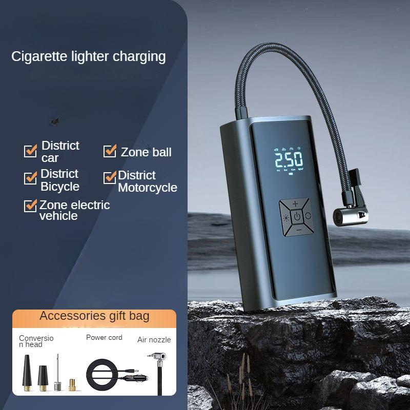 

Портативный автомобильный воздушный насос, беспроводной автомобильный воздушный насос, электрическое освещение