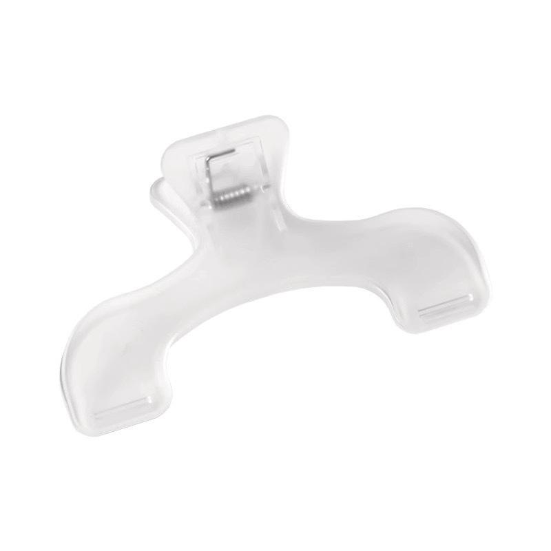 Book Clip Reading Clip Kawaii Desk Accessories Fixed To Prevent Page Turning Transparent Frosted Folder Clips