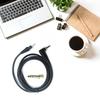 180cm Long Auditory Cable for X7/5 Headphone Replacement Headset Wire Connection Line