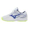 Mizuno Break Shot 5 Ac Comfortable Breathable Low Top Tennis Shoes Unisex sneaker White Blue 61GA254020