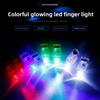 Juguete de Dedos con Luz LED para Fiestas de Discoteca y Conciertos con Efectos de Parpadeo de Colores para Niños y Adolescentes