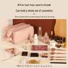2024 Women's Luxury Travel Makeup Bag: Large Capacity & Portable, with Makeup Brush & Toiletry Storage