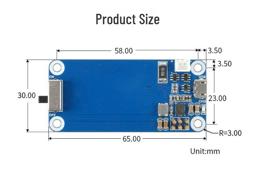 MicroSnow Raspberry Pi Zero UPS Battery Module: Charge & Use Simultaneously