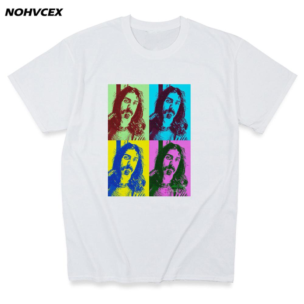 Men S Frank Zappa T Shirt Crew Neck Clothing