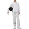 Li-Ning Loose Letter Print Hooded Comfortable Sweatshirt Men Sweatshirt Standard-White AWDU013-2