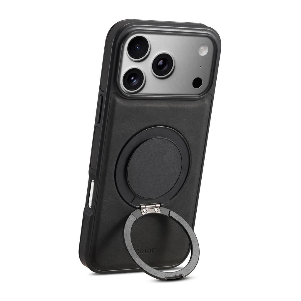 Denior Magnetic Rotating Stand Phone Case for iPhone 17 Pro with MagSafe Function