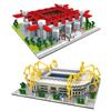 Barcelona Fotballstadion Mikroblokker Byggesett Miniklosser Arkitektur Byggeklosser Leker for Voksne Fotballbane Gave